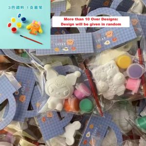 Kids Gypsum DIY Painting Carton Figurine Art And Craft Goodie Bag Children Day