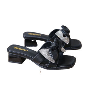 Sepatu Heels Wanita Chaeryoung Fashion Korean Style Cute Sandal Heels Wanita