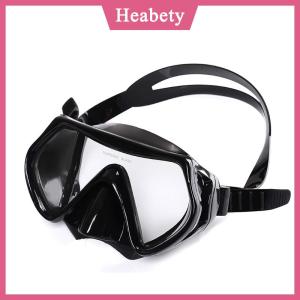 Heabety  Bơi Kính Tempered Glass người lớn nước thiết bị thể thao lặn Scuba lặn mặt nạ trong suốt Kính khung lớn