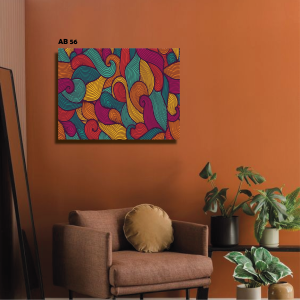 Pajangan Dinding Ukuran 30x40 Desain Abstrak Minimalis Hiasan Dinding Jumbo - Wirar Store