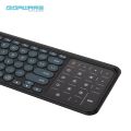 Gigaware KS003 Bluetooth 3-Channels Wireless Keyboard with Touch Screen Numpad. 