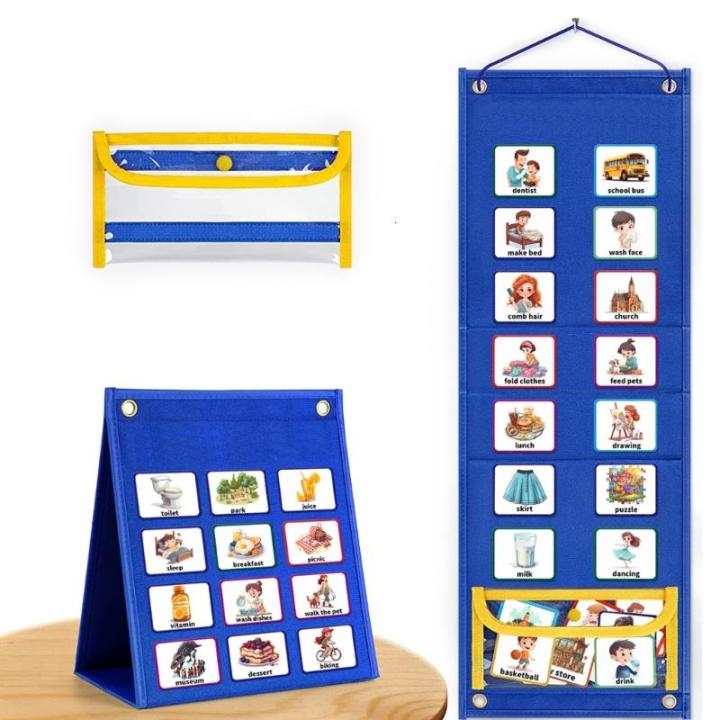 Visual Schedule Chart Kids Learning Materials Todder Daily Routine ...
