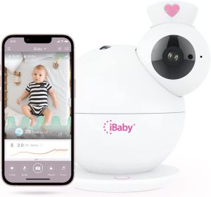 iBaby - NEW i6 2K HD Smart WIFI Baby Camera with Breathing Monitor - กล้องไอเบบี้ เบบี้มอนิเตอร์ รุ่นi6 ใช้WIFI กล้องวงจรปิด มาพร้อมฟังก์ชั่นดูการหายใจเเละเเจ้งเตือนอัจฉริยะมากมาย