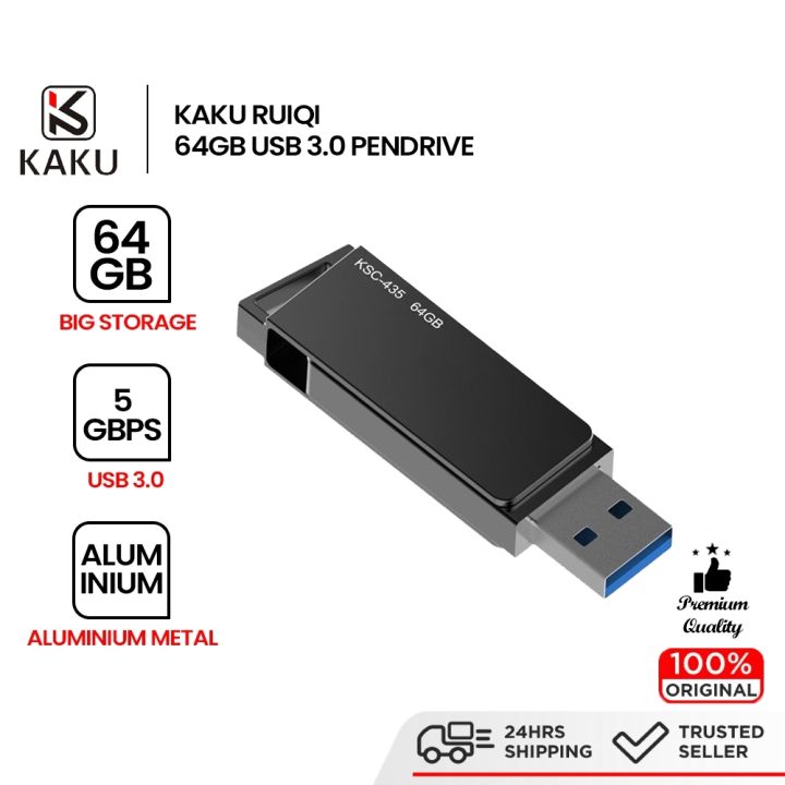 KAKU RUIQI Pen Drive USB High Speed Flash Disk 5Gbps 64GB