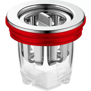 Saringan Pembuangan Westafel Dapur Penutup Lubang Saluran Air Kamar Mandi Anti Serangga & Bau Floor Drain Core Silicone Tahan Bau Import PTT