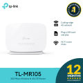 TP-Link TL-MR105 300 Mbps Wireless N 4G LTE Router | 3G/4G Network | Up to 32 Devices | No Configuration Required. 