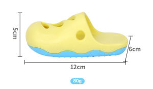 Rubber Slipper Chew Toy for Dogs (Assorted Colours)