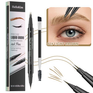 Waterproof Eyebrow Pen Microblading Eyebrow Pencil With 4 Split Head Natural Looking Brows Makeup ( 5 Colors)