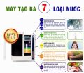 [HÀNG CHÍNH HÃNG MỚI 100%] Máy Lọc Nước Điện Giải Ion Kiềm KANGEN LEVELUK SD501 7 tấm điện cực 7 loại nước ion kiềm. 