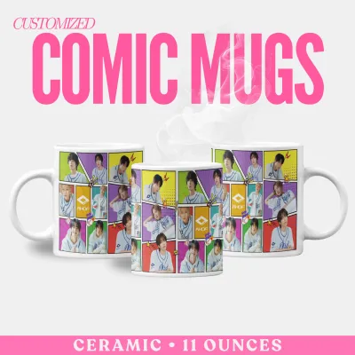 AHOF Customized Magic Mug | Kpop Ceramic Mug | Fan Gift Ideas | Heat Sensitive Color Changing Mug | Personalized Bias Mug | Birthday Gift for Kpop Fans | Kdrama Merch | Korean Idol Cup | Surprise Reveal Mug | Unisex Gift | Hallyu Lover Must-Have