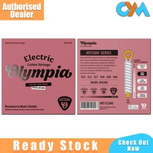 Olympia Electric Guitar Strings Full Set ART-E1046 Light Gauge 010-046 Nickle Wound Tali Gitar