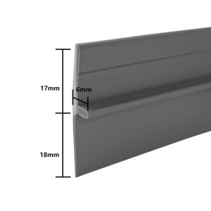 ที่ปิดช่องบานประตู คิ้วกั้นประตู ที่กั้นประตู กันฝุ่น กันแมลง กันแอร์ออก ป้องกันเสียงแถบปิดขอบประตู