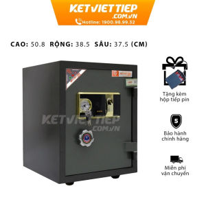 Két Sắt Vân Tay KVT Dùng Cho Văn Phòng Gia Đình KVT410VT - Két Sắt KVT Vân Tay Chính Hãng