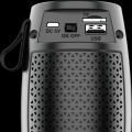 ZQS1202 Desktop Mini Portable Wireless Bluetooth Speaker Subwoofer FM Radio with Rainbow LED Light. 