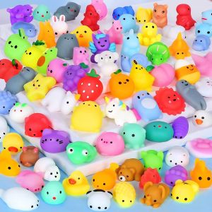 20Pcs Squishy Toys Mini Slime Animal Squishies Toys Wholesale Stress Reliever Toy Lootbag Filler