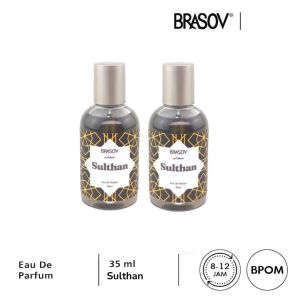 parfum wangi tahan lama/BRASOV Hijab Parfum Wanita 35 ML Eau De Parfum Fragrance Parfum Spray Halal