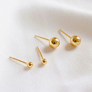 OYJR Gold Earring for Women Stud Earings korean Hypoallergenic Hikaw for Girls Non Tarnish Jewelry Gift耳钉