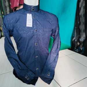 Kemko sultan embos terbaru termurah kancing jepret warna navy