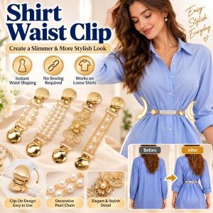Shirt Waist Clip Waist Cinch Clip No Sew Clothing Clips Easy To Use Shirt Tightener Women Shirt Accessories