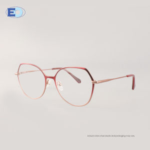 EO Eyewear Whim Wine Metal Full Rim With Free Multicoated Lens