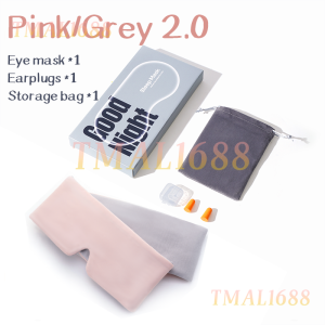[✅SG Ready Stock] New 2.0 Sleep Mask Blindfold Eye Cover Eye Patch Women Men Soft Portable Blindfold Travel Eyepatch