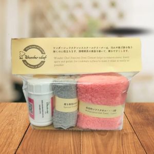 Tiantian WONDERCHEF S/S POLISH POWDER IS SPECIALLY DESIGNED TO REMOVE STAINS|RAINBOW MARKS|SET THE POLISH POWDER去除污渍彩虹痕
