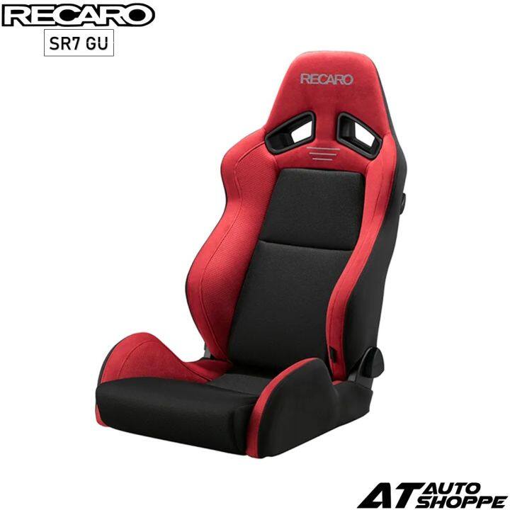 RECARO SR-7 GU Red+Black Bucket Seat Car Seat | Lazada