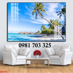 Tranh gạch đẹp 3d cảnh biển