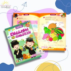 ENGLISH FOR CHILDREN : Buku Pengenalan Belajar Bahasa Inggris untuk Anak TK dan SD