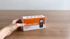 Mileseey Distance Meter X5 X6 Rangefinder 40M 60M 100M for Measuring Distance Area Volume Measurement Tools Bubble Mute Intelligent Measure Rangefinder