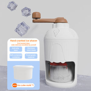 Portable Mini Manual Ice Crusher Hand Crank Manual Ice Breaker Household Razor Crusher