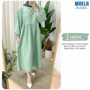 MIDI DRESS LUCIU LD 110 BY MOELA BERLABEL