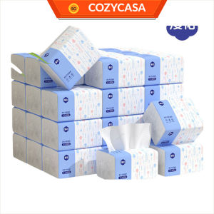 【COZYCASA】【30 Packs / Box】ManHua Blue Series 5-Ply 400 Sheets/Soft Tissue Paper/Thick/Travel Essential