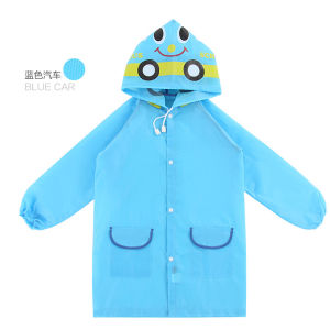 CCW Korean Kid Children Waterproof Rain Coat Cute Animal Funny Rain Coat Clothing