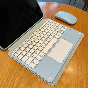 Detachable Bluetooth Keyboard and Mouse Case for iPad 9.7 2018 2017 Pro 12.9 11 10.5 10th Gen 2022 10.2 9th 8th 7th Air 5th 4th 3rd with Pencil Holder Keyboard Casing Cover