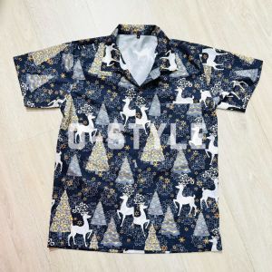 เสื้อคริสต์มาส เสื้อฮาวาย H349