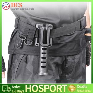 【HCS】Adjustable Fishing Waist Belt Padded Fishing Rod Carry Holder Fishing Tackles