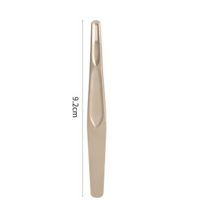 Huilin. Seamless Clips Stainless Steel Tweezers Precision Beard Eyebrow Trimming Round Head Tweezers Facial Hair Removal
