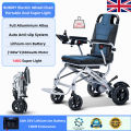 BURIRY Electric Wheelchair Medical Wheelchair Full Alloy 14KG Portable 6Ah Lithium Battery 360Watts 10Km Endurance. 