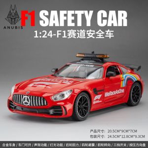 Mô Hình Xe Ôtô Kim Loại 1/24 Siêu Xe MERCEDES BENZ AMG GTR SAFETY CAR Dùng Để Trưng Bày Bàn Làm Việc