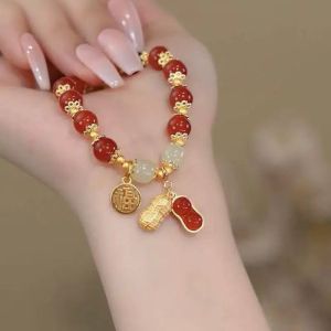 Lovelylife  Gelang kacang Beruntung kreatif gaya cina gelang manik antik