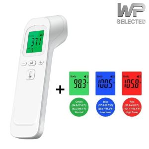 WP [3-year warranty] High Accuracy Infrared Forehead Thermometer digital Gun 1 Second Measurement Termometer Digital Baby Temperature Scanner Meter Body Check 温度计