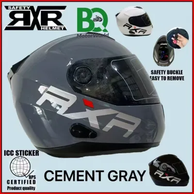 RXR K691-2 MOTORCYCLE FULL FACE HELMET WITH ICC