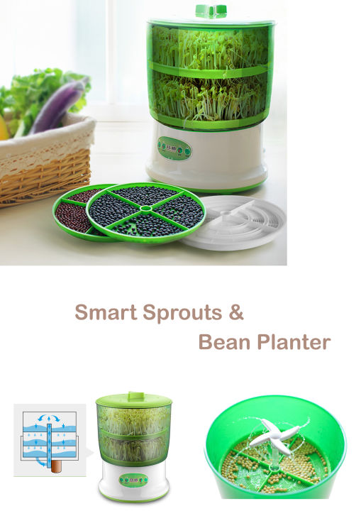 Home Ideas Elite Smart Sprouts & Bean Planter (H05) | Lazada