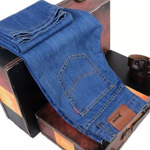 HY 2021 New Jeans Mens Stretch Jeans Classic Style Fashion Casual Business High Quality Fashion Jeans Mens Slim Pants jeans for men 28-40