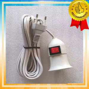 Fitting Gantung fitingan lampu ON OFF kabel 5 Meter E27