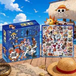 Sticker Cartoon 海贼王动漫卡通贴纸 Pelekat Kartun Comel DIY Hiasan Buku Skrap One Piece Anime Sticker Pack Scrapbook Student