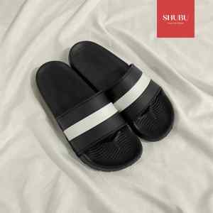 SHUBU Sandal Slop Pria V2 Viral Kekinian Empuk Anti Slip Tebal 3cm Size 39-44