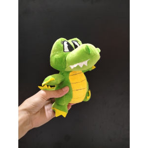 Boneka Buaya Animal Sit Corcodile Green Cute Ukuran 8