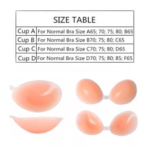 Silikon Bra Tanpa Tali Bra Tempel / Bra Party/ Bh Silicon Bra Wedding Invisible Push Up Bra Tebal SH AH02